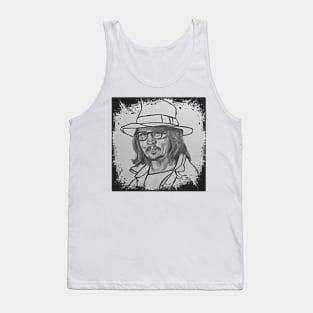 Johnny Depp Drawing Tank Top